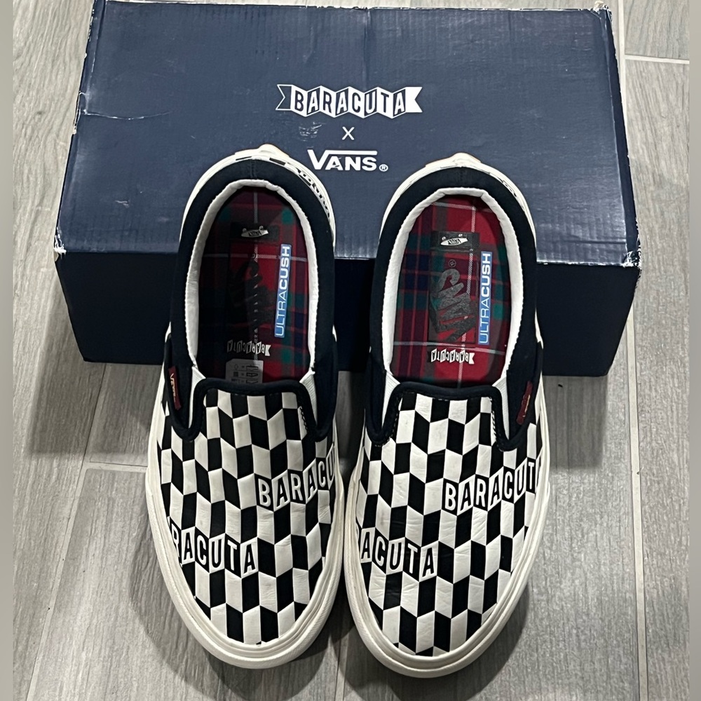 Vans Slip-on Baracuta size 6M/7.5W